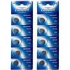 Eunicell - 10 batterie a bottone al litio CR1225, 3 V, 48 mAh (2 blister da 5 batterie), confezione singola