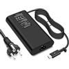 STLIERT 130W USB C Alimentatore per Dell XPS 17 15 9700 9710 9720 9500 9520 9575 Latitude 5420 5520 5531 7200 7410 9410 2-in-1 Precision 5470 5550 5560 5570 Inspiron 14 7420 Caricabatterie per laptop