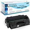 ASEKER compatibile 80X CF280X Cartuccia toner 6900 pagine per HP 80A CF280A LaserJet Pro 400 M401a M401d M401dn M401dne M401dw MFP M425dn M425dw stampanti (80X CF280X Nero)