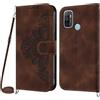 NETANY Cover per OPPO A53 2020/A33 2020/A53s/A32 con Cordino, Flip Portafoglio Magnetica Custodia in Pelle, [2 Porta Carte][Chiusura Magnetica],Custodia Libro Antiurto Cover con Laccio (Marrone)