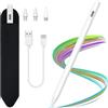 KBCASE Stylus Pen Tablet Android, KBCASE Penna per Tablet Compatibile Samsung/iPhone/Lenovo/Xiaomi/Huawei/Android Touch Screen, Stylus Pencil with Sensibile all'Inclinazione con 3 Punte