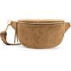 Expatrié Marsupio Donna Marrone - Alice Small Suede - Borsa per Festival, Viaggi e Uso Quotidiano In Pelle Vegana - Piccolo Borsello Elegante alla Moda - Impermeabile