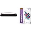 Fellowes Plastificatrice Spectra A3, 80-125 Micron + Pouches Lucide Enhance80, Formato A3, 100 pezzi