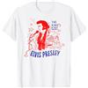 Elvis Presley Official King of Rock and Roll Maglietta