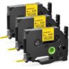 MarkField TZe-621 9mm Compatibile con Brother P-touch Nastro per Etichette