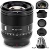 VILTROX 56mm F1.2 Pro XF-Mount per Fuji, obiettivo APS-C con autofocus e ampia apertura per Fujifilm Fuji X-Mount X-A7 X-E4 X-H1 X-Pro3 X-S10 X-T4 X-T5 X-T30 XT30II X-T200 X-H2S X-S20 X-M5