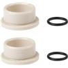 ECSiNG 1 Paio Di Ammortizzatori Per Sospensioni Per Bicicletta Compatibili Con MTB ICH Bicycle 15x12x8mm/10x1.2mm