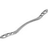 Uadme Strumento per massaggi Gua Sha in acciaio inox, per alleviare il dolore, fisioterapia, massaggio confortevole, 15 x 8 cm, design in acciaio inox