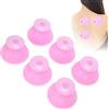 Fyearfly Coppette Massaggio Silicone, Set di terapia di coppettazione Coppette di massaggio a vuoto di aspirazione Set di coppettazione Per Massaggio alla Schiena Allevia L'affaticamento