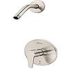 Pfister Pfirst Modern R89-060K - Soffione doccia a 1 manico, in nichel spazzolato