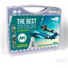 AK Interactive: 3G PLASTIC BRIEFCASE 120 AIRCRAFT COLORS [5568333475]