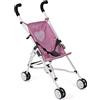 Bayer CHIC 2000 Passeggino per bambole Roma, passeggino per bambole, mini passeggino, jeans rosa