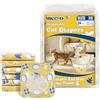 MICOOYO pannolini per gatti, pannolini per gatti super assorbenti con fori in schiuma regolabili, mutandine-pannolino usa e getta per cagne in calore (XS, 24 pezzi)