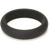 Prowler Anello per pene in silicone rosso, 50 mm, nero, in silicone di alta qualità, vestibilità aderente e confortevole, durevole e facile da pulire, ipoallergenico