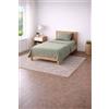 Batik Completo lenzuola 100% microfibra - tinta unita Singolo Softy Salvia