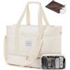 LOVEVOOK Borsone da Viaggio Donna borsa Ospedale Mammacon Scomparto per le Scarpe Borsa Nascita parto Travel Bag Borsoni Palestra per Aereo Weekend