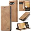 Sojlecyu Cover per Google Pixel 9a Custodia, a Libro Portafoglio in Premium Pelle PU Porta Carte Flip Case Supporto Protezione Case Cover per Google Pixel 9a, Marrone