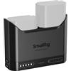 SMALLRIG Caricabatterie NP-FZ100 per Sony, Caricabatteria a Doppio slot da 2 ore con porta di ricarica rapida USB-C per Sony Alpha A7III A7IV A6700 FX3 FX30 A9 A7C A7CII A7RIII ZV-E1 ZV-E10II-5489