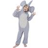 Sincere Party Costumi Unisex per Bambini in Pile a Tema Animali: Ghepardo, Scimmia, Mucca