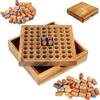 Logica Giochi art. Othello - Gioco da Tavolo in Legno in Legno Prezioso - Gioco Strategico per 2 Giocatori - Scatola Richiudibile - Versione da Viaggio
