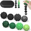 Szhhrxi Palle Magnetiche Anti-Stress, Gioco Sensoriale Portatile in Silicone con Texture Multiple,Palline Magnetiche per Agopressione, Giocattoli Ansia per Adulti e Bambini (F+V)