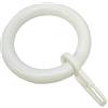 Gardinia Anelli per Tende con Clip, ABS, Bianco, 8 mm, 10 unità