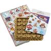 silikomart | CA01 Kit CREATIVE XMAS COUNTDOWN, Composizione kit 1 Stampo in Silicone, 1 Gift Box, Winter Holiday Inspiration, 28 x 28 mm, h 13 mm, Volume 140 ml, Made in Italy