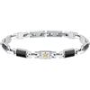 Maserati Bracciale Uomo MASERATI Ceramic Nero codice JM425ATZ69