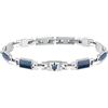Maserati Bracciale Uomo MASERATI Ceramic Blu codice JM425ATZ70