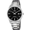 Festina Orologio Uomo Analogico in Acciaio Inossidabile 316L Argentato - Movimento al Quarzo - Calendario - Vetro Minerale ad Alta Resistenza - Impermeabile 5 ATM F20511/4