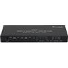 FeinTech VSW04202 HDMI 2.0 Matrix Switch 4x1 HD-Audio Extractor 7.1 Dolby Atmos 4K 60Hz HDR CEC