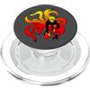 Naruto Shippuden Naruto e 9 code PopSockets PopGrip per MagSafe