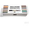 AK Interactive: SPECIAL BOX REAL COLORS MARKERS - 34 units [5568339729]