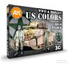 AK Interactive: WWII & MODERN US COLORS - SIGNATURE SET BY ADAM WILDER [55683280