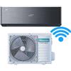 Hisense Climatizzatore condizionatore Energy Pro X nero 12000 btu Inverter Pompa di calore gas R32 Classe A+++ WiFi integrato