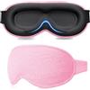 Gritin Mascherina per Dormire 3D, Upgrated Mascherina Maschera Occhi per Dormire per Bloccare la Luce, Pressione Oculare Zero, Super Morbido e Confortevole per il Sonno, Viaggi, Pisolino, Meditazione