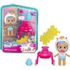 PLAYTIME CRY BABIES Dreamy con Girello Interattivo, Bambola da Collezione Day Care, Completa il tuo Mondo di Giochi Playtime, Piange Lacrime Vere, Giocattolo per Bambini da 4 a 6 anni