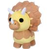 Adopt Me! AME0101-20 cm peluche - triceratops, peluche ufficiale con codice gioco