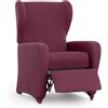 Eysa Italia Ulises Copripoltrona Elastico Relax, Poliestere-Cotone, Rosso, 37x5x29 cm