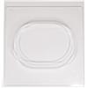 Rayher PET Stampo piastra deco ovale, 24,5x18x2cm, bordo largo 1,3cm, 36138000