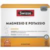 Swisse Magnesio e Potassio 20 Bustine Integratore Alimentare Senza Glutine