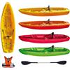 Big Mama Kayak GIL 2.0 Big Mama Kayak - kayak monoposto da 254 cm + seggiolino + pagaia + gilet salvagente