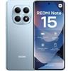 XIAOMI REDMI NOTE 15 4G 6GB RAM 128GB NFC DUAL SIM 6.77'' GLACIER BLUE ITALIA