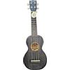 Mahalo Ukulele Soprano Black Nero Custodia Inclusa Smoke Haze Legno Regalo