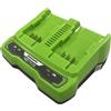 Greenworks Caricabatteria 40v 2Ah g40x2UC2 doppia slot