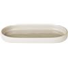 Blomus Sono Vassoio, Ceramica, Silicone, Moonbeam, H 2,5 cm, L 10 cm, P 19 cm