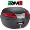 GIVI BAULETTO MONOKEY® 40 LT. NERO CON CATADIOTTRI ROSSI GIVI
