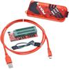 Binghe PICKIT3 PIC Kit3 Programmer Debugger Binghe PICKIT3 Emulatore, PIC Kit3 Downloader con Telaio ICD2 Per programmi di sviluppo, debug e sviluppo di software e hardware per PC