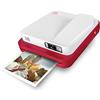 KODAK Smile Classic Camera Istantanea Digitale, Foto 16MP, Bluetooth, 35 Stampe/Carica, con Confezione Carta 3.5x4.25 inch, ZINK e Cornici Adesive, Rosso