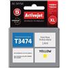 Activejet Cartuccia Activejet per Epson 34XL T3474 14ml Giallo [AE-34YNX]